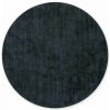 Kruhový kusový koberec Vikosa Noemi 106299 Black Ø 150 cm