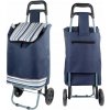 Nákupný vozík Holla Fashion, modrý, polyester