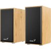 Genius reproduktory SP-HF180, 6W, hnedé, drevené