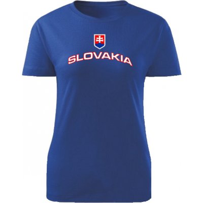 Valach Tričko Slovakia Dámske klasik Kráľovské modré