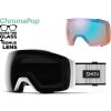 Snowboardové okuliare Smith I/O Mag XL white fade out | cp sun black+cp storm blue sensor m 25/26 - Odosielame do 24 hodín
