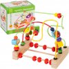 Majlo Toys edukačný labyrint Wooden Beads