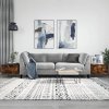 vidaXL Konferenčné stolíky 2 ks dymový dub 50x50x40cm kompozitné drevo 829391