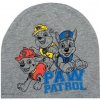 Setino - Chlapčenská prechodová jarná / jesenná čiapka Tlapková patrola Paw Patrol - sv. šedá 52