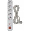 Emos P53876 5 zásuviek 5m