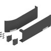 BLUM AVENTOS HF/HS/HL TOP 23.8000 sada krytek pro SERVO-DRIVE, plast tmavě šedý TGIG