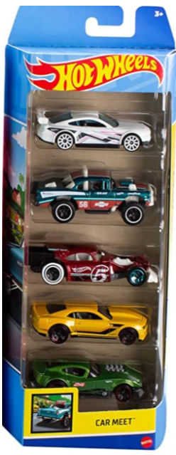 Hot Wheels Car Meet 5ks angličáky HLY78