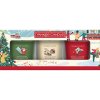 Yankee Candle Christmas Collection Balsam & Cedar vonná sviečka 142 g + Christmas Cookie vonná sviečka 142 g + Sparkling Cinnamon vonná sviečka 142 g