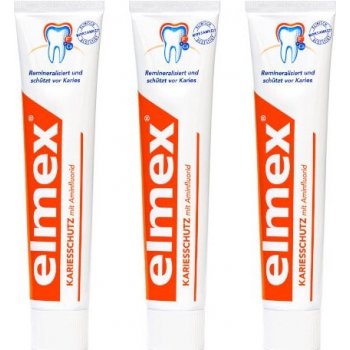 Elmex Caries Protection zubná pasta 3 x 75 ml