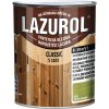Lazúra na drevo Lazurol Classic S1023 zelená jedľová 0,75 l