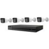 HiLook Powered by HIKVISION/ Smart Hybrid Light KIT/ 1x NVR-104MH-C/4P(D)/ 4x IPC-B140HA-LU