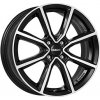DEZENT TN dark 5.5x14, 4x100 ET42, Černá/leštěná