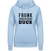 AWDis Hoodie Mikina - Opitý ako kačica - Nebeská modrá - L - Dámske