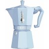 Bialetti Exclusive Moka svetlomodrá 6 porcií