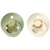 Bibs Colour kaučuk 2ks Sage Ivory 120241