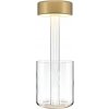Maytoni | Maytoni MOD229TL-L3G3K1 - LED stmievateľná prenosná stolná lampa 3W/5V zlatá/čír | W4477