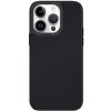 AppleKing kožený kryt s pokoveným rámčekom pre iPhone 13 Pro - čierny - možnosť vrátiť tovar ZADARMO do 30tich dní