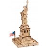 UGEARS MODELS Drevená 3D stavebnice mechanického modelu Socha svobody