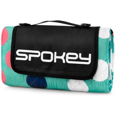 Spokey Picnic Flamingo Pikniková deka kulatá 150 cm