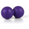 Sportago Masážny TPE dvojmíček 12*6 cm fialová
