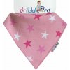 Dribble Ons Designer Pink Stars - slintáčik