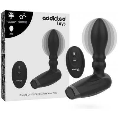 Addicted Toys Inflatable Remote Control Plug 10 Modes Of Vibration