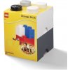 LEGO 4015 Úložný box multi-pack - 4 ks (čierna, biela a šedá)