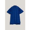 Karl Lagerfeld Sslv Embroidery Shirt Dress modrá