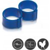 Značkovacie krúžky - zámkové 18mm - MODRÉ