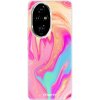 Odolné silikónové puzdro iSaprio - Orange Liquid - Honor 200 Pro