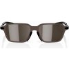 Okuliare 100% LEGERE TRAP - Matte Black - HiPER Silver Mirror Lens