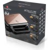 Sendvičovač a vaflovač s nepřilnavým povrchem 3v1 Rosegold Metallic Line