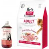BRIT Care Cat Grain-Free Activity Support 7kg & LAB V Lososový olej pre psov a mačky 1000ml