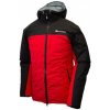 Sir Joseph Sarek Man black/red lehká pánská péřová nepromokavá zimní bunda s kapucí L