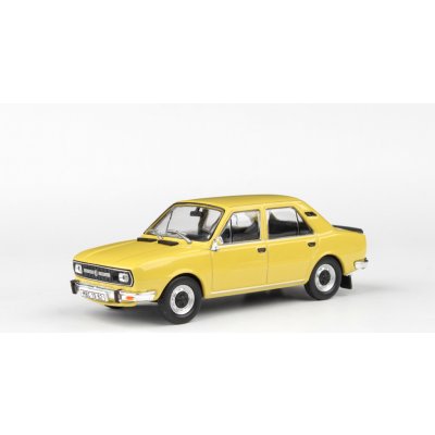 Abrex Škoda 120L 1982 žltá Kanárková 1:43