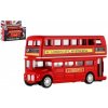 Teddies Londýnsky poschodový autobus červený