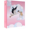 Dětské fotoalbum 10x15/200 foto STORK růžové