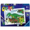 Ravensburger 236206 CreArt Túlajúci sa dinosaurus 4005556236206