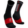 Compressport Ultra Trail Socks V2.0 Black/White/Core Red T4 Bežecké ponožky