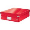 LEITZ WOW Click & Store A4 28,1 × 10 × 37 cm červená