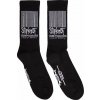 Slipknot Ponožky Barcode & Tribal S Black 40-45