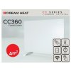 INFRAPANEL DREAM HEAT CC 360 W /60x60x1.2cm/