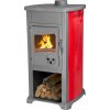 Strend pro Kachle Bella Thalia, červené, 5,4 kW, 102 cm, liatina/šamot