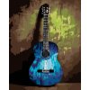 zuty Maľovanie podľa čísel - Gitara v abstrakcii, 40x50 cm, vypnuté plátno na rám (8596530006657)