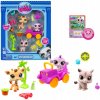 Sada figúrok Littlest Pet Shop Safari Set 1 3 ks + príslušenstvo
