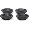Moneta TARTFORM Ø 11 cm forma na quiche HLINÍKOVÁ forma na pečenie 4 ks mini koláčov