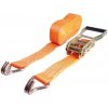 VRCPRO Upínací popruh, gurtňa s račňou 5 cm x 10 m s ergonomickou predĺženou rukoväťou nosnosť 5 t, VRCPRO