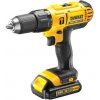 DEWALT Akumulátorová príklepová vŕtačka 18 V (2 x 1,3,0 Ah batérie + nabíjačka) DCD776C2