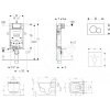 Geberit Kombifix s tlačidlom Sigma01 110.302.00.5 NT3