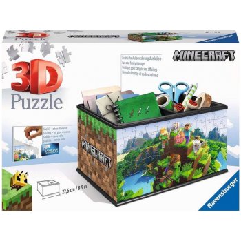 RAVENSBURGER 3D puzzle úložný box: Minecraft 216 ks